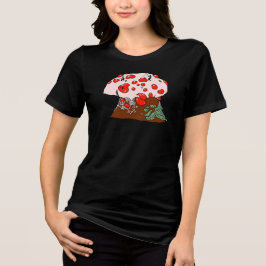 Camiseta Triblenda Pescar en la seta diente sangrante