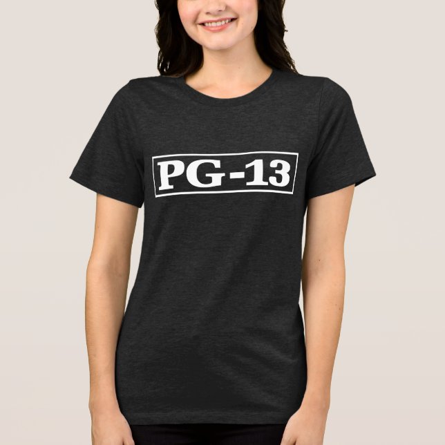 CAMISETA TRIBLENDA PG-13 (Anverso)