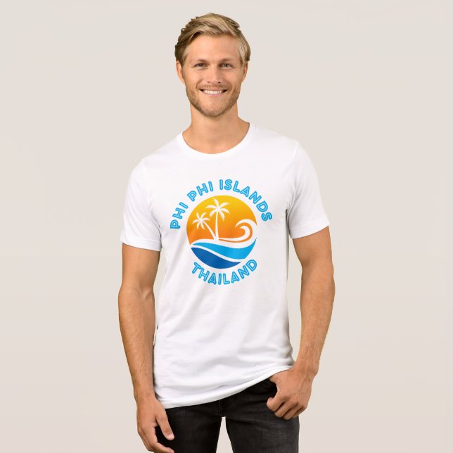 CAMISETA TRIBLENDA PHI PHI ISLANDS-TAILANDIA (Anverso Completo)
