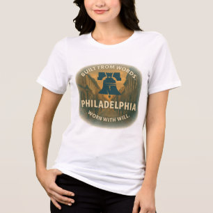 Camiseta Triblenda Philly Tee   Declaración de patrimonio suave