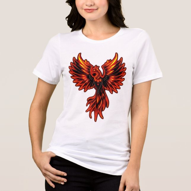 Camiseta Triblenda „Phönix – Aus der Asche geboren“ (Anverso)