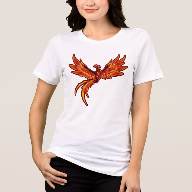 Camiseta Triblenda „Phönix – Aus der Asche geboren“ (Anverso)