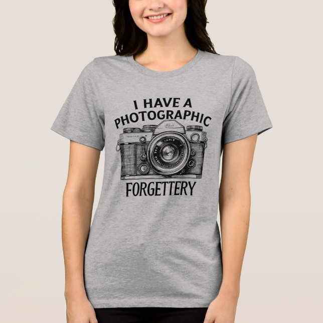 Camiseta Triblenda Photographic Forgettery (Anverso)