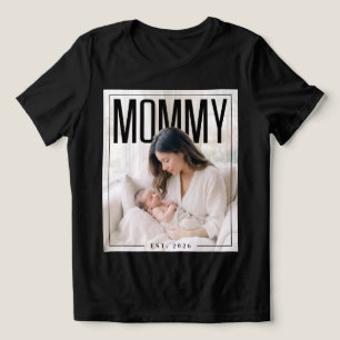 Camiseta Triblenda PhotoPop Mamá Est Foto Personalizada