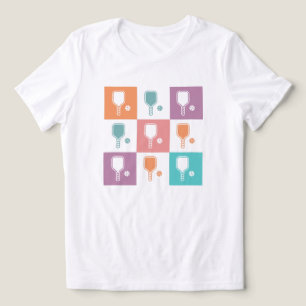 Camiseta Triblenda Pickle Ball Paddleball Colores Cómodos