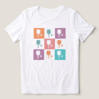 Camiseta Triblenda Pickle Ball Paddleball Colores Cómodos