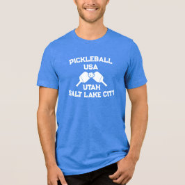 Camiseta Triblenda Pickleball Paddle Ball Salt Lake City Personalizad