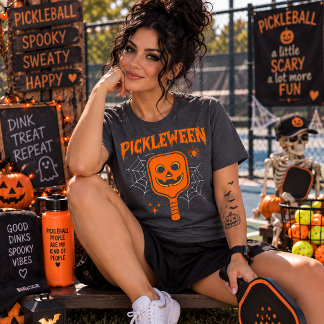 Camiseta Triblenda Pickleween Halloween y Pickleball