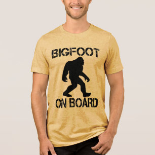 Camiseta Triblenda Pies grandes a bordo Pies grandes divertidos