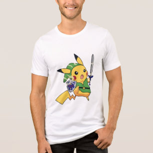 Camiseta Triblenda Pikachu Aventura Héroe (pokemon)