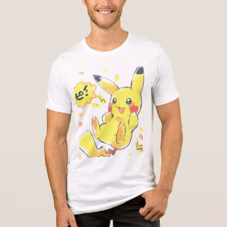 Camiseta Triblenda Pikachu feliz chispa (pokemon)