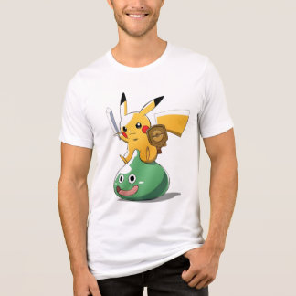 Camiseta Triblenda Pikachu Jinete de Slime (pokemon)