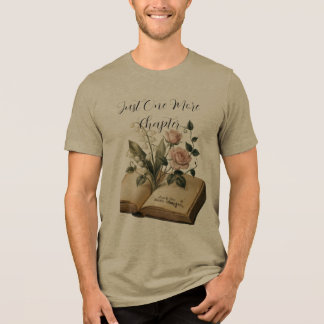 Camiseta Triblenda Pila de Libros Antiguos con Lazo de Cinta Rosa - O