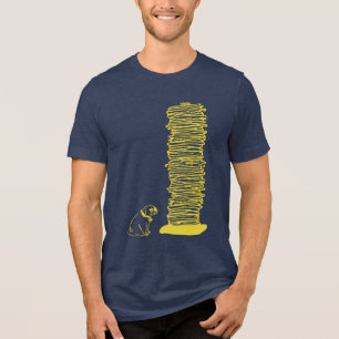 Camiseta Triblenda Pila de Pug