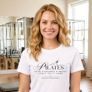 Camiseta Triblenda Pilates de Lujo   Los Principios Básicos