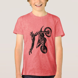 Camiseta Triblenda Piloto de Moto de Tierra