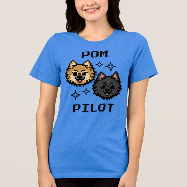 Camiseta Triblenda Piloto Pom (Sparkle Duo) - Camiseta (Anverso)