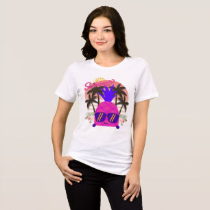 Camiseta Triblenda Pineapple Enjoying the Summer