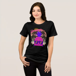 Camiseta Triblenda Pineapple Enjoying the Summer
