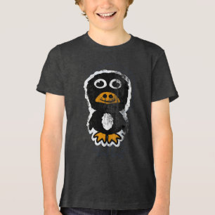 Camiseta Triblenda Pingüino de dibujos animados angustiado 9