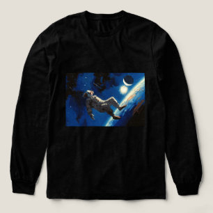 Camiseta Triblenda pintura al óleo "Payaso En El Espacio"
