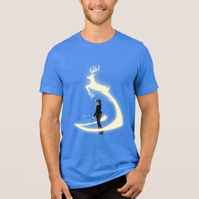 Camiseta Triblenda Pintura del Patronus de HARRY POTTER™ (Anverso)