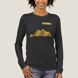 Camiseta Triblenda Pirámides doradas de Giza