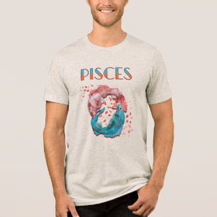 Camiseta Triblenda Piscis Pez Zodíaco Horóscopo Signo de Astrología d