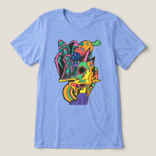 Camiseta Triblenda Pistola Nerf Extraña