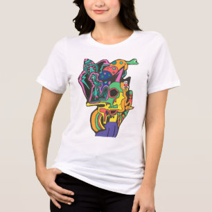 Camiseta Triblenda Pistola Nerf Extraña