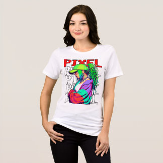 Camiseta Triblenda Pixel chica tuff