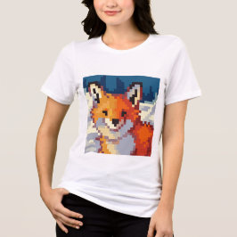 Camiseta Triblenda Pixelart, Pixel Art, Fox, vos