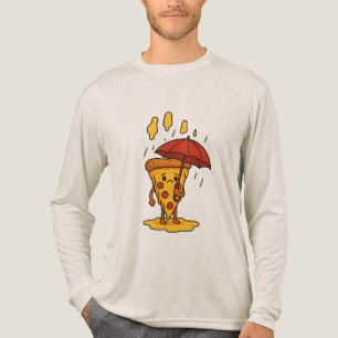 Camiseta Triblenda Pizza bajo la lluvia de queso