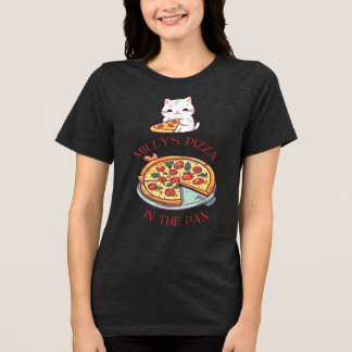 Camiseta Triblenda pizza de milly en la sartén