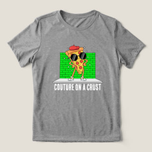 Camiseta Triblenda pizza divertida