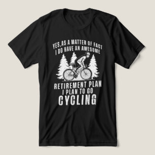 CAMISETA TRIBLENDA PLAN DE JUBILACIÓN QUE PLANIFICO IR A CICLISMO