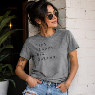 Camiseta Triblenda 'Planeta Pequeño. Grandes Sueños.' Científico Univ
