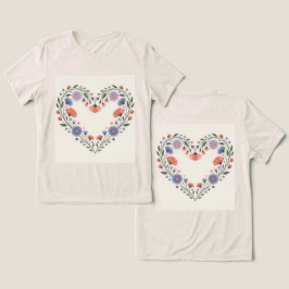Camiseta Triblenda Plant Lady Heart Oatharina