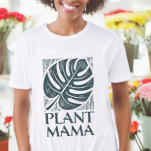 Camiseta Triblenda Planta Mama Monstera Leaf Nature Lover
