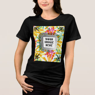 Camiseta Triblenda Plantilla Bella+Canvas Trinco de tres mezclas feme