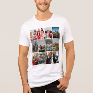 Camiseta Triblenda Plantilla de Collage de Fotos de Recuerdos de Abue