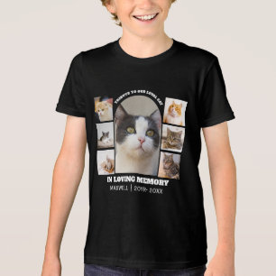 Camiseta Triblenda Plantilla de Collage de Fotos Homenaje a Gatos 7