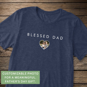 Camiseta Triblenda Plantilla de foto del Día del Padre para papá bend