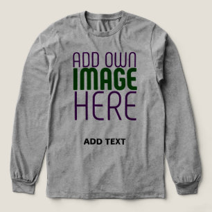 CAMISETA TRIBLENDA PLANTILLA DE TEXTO DE IMAGEN ASH SIMPLE EDITABLE M