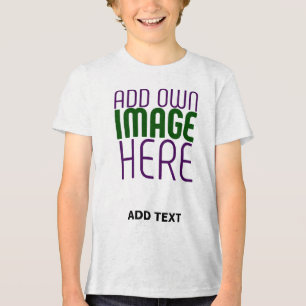 CAMISETA TRIBLENDA PLANTILLA DE TEXTO DE IMAGEN BLANCA SIMPLE EDITABL