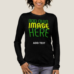 CAMISETA TRIBLENDA PLANTILLA DE TEXTO DE IMAGEN NEGRA SIMPLE EDITABLE