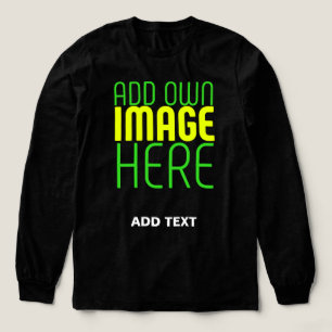 CAMISETA TRIBLENDA PLANTILLA DE TEXTO DE IMAGEN NEGRA SIMPLE EDITABLE