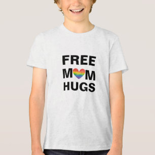 Camiseta Triblenda Plantilla personalizada de abrazos de mamá libre