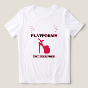 CAMISETA TRIBLENDA PLATAFORMAS NO INCLUIDAS MUJERES ROSA FUCSIA BLANC