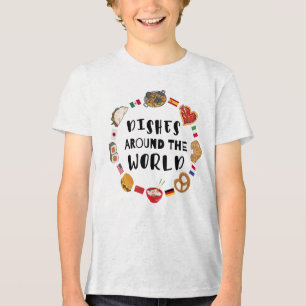 Camiseta Triblenda Platos del mundo